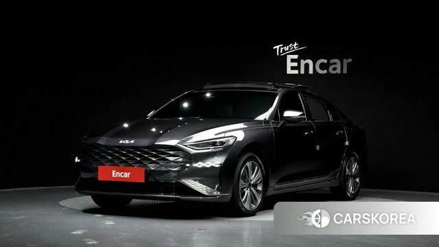 Kia K8 Hybrid 2024 Серый из Кореи
