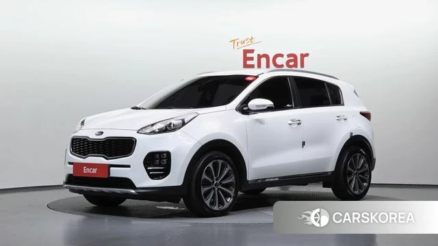 Kia Sportage 4th Generation 2018 Белый из Кореи
