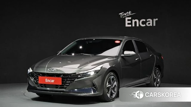 Hyundai Avante (CN7) 2020 Серый из Кореи