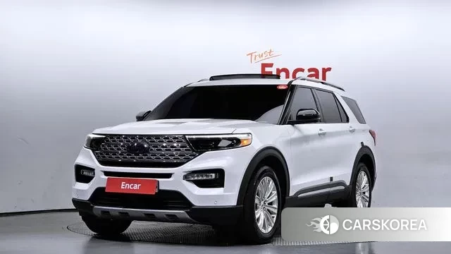 Ford Explorer 6th Generation 2020 Белый из Кореи