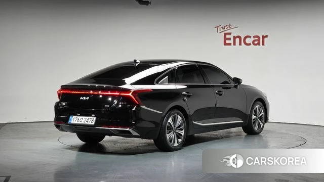 Kia K8 Hybrid 2021 Черный из Кореи