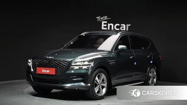 Genesis GV80 2020 Темно-зеленый из Кореи