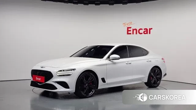 Genesis The New G70 2021 Белый из Кореи