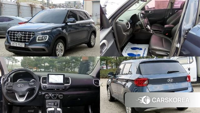 Hyundai Venue 2021 Синий из Кореи