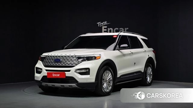 Ford Explorer 6th Generation 2022 Белый из Кореи