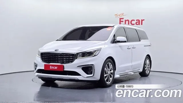 Kia The New Carnival 2018 Белый из Кореи