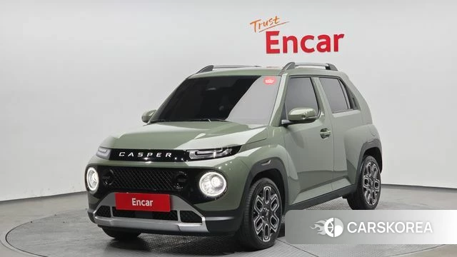 Hyundai Casper 2023 Зеленый из Кореи