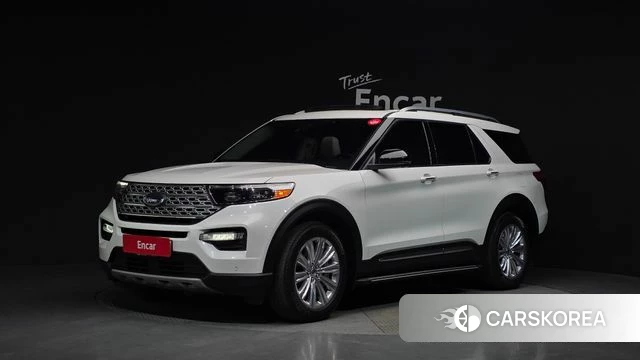Ford Explorer 6th Generation 2021 Белый из Кореи