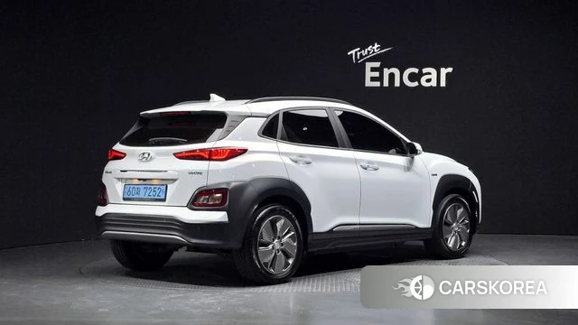 Hyundai Kona Electric 2020 Белый из Кореи