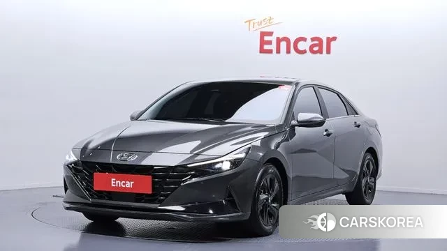 Hyundai Avante Hybrid (CN7) 2021 Серый из Кореи