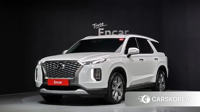Hyundai Palisade 2021 Белый из Кореи