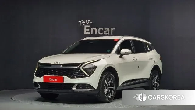 Kia Sportage 5th Generation Hybrid 2021 Белый из Кореи