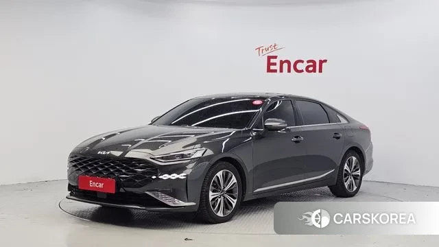 Kia K8 Hybrid 2021 Серый из Кореи