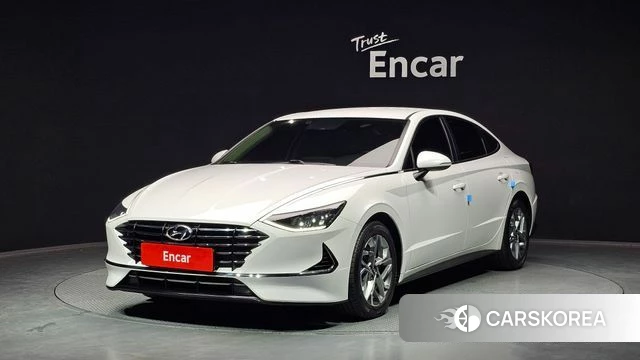 Hyundai Sonata (DN8) 2020 Белый из Кореи