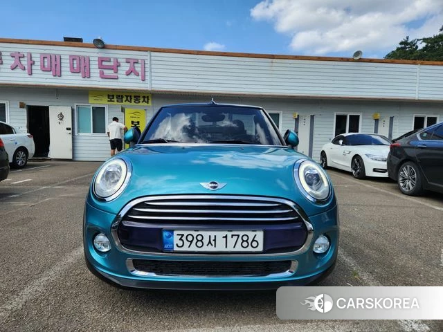Mini Cooper Convertible 2018 Синий из Кореи