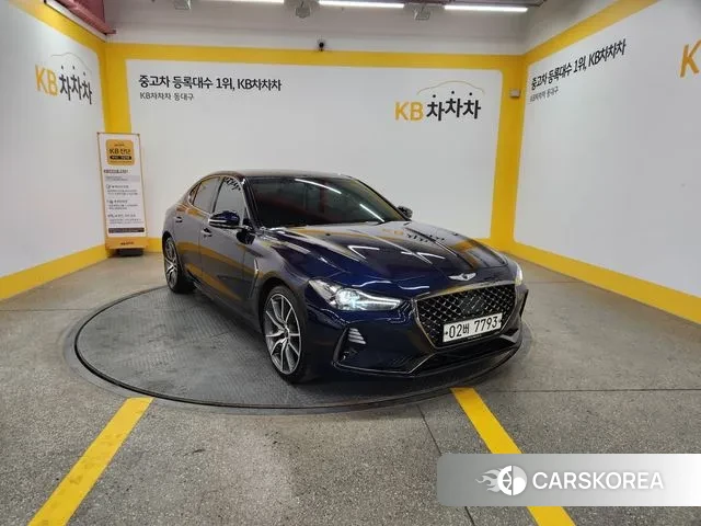 Genesis G70 2018 Синий из Кореи