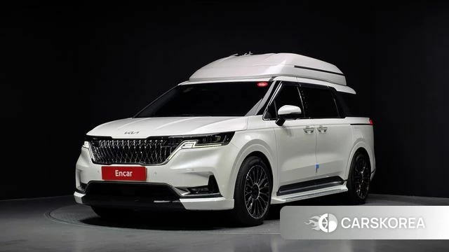 Kia Carnival 4th generation 2023 Белый из Кореи