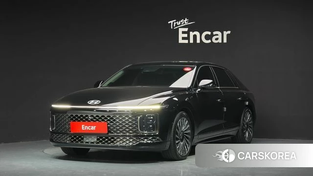Hyundai Grandeur (GN7) 2023 Черный из Кореи