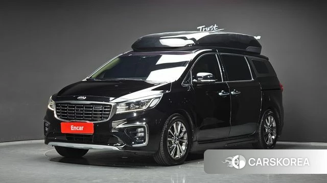 Kia The New Carnival 2020 Черный из Кореи