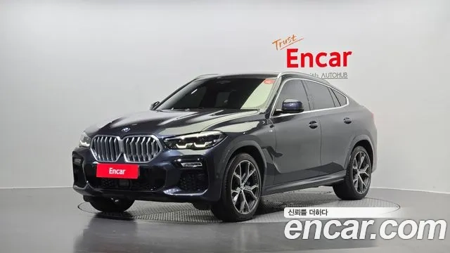 BMW X6 (G06) 2020 Серый из Кореи