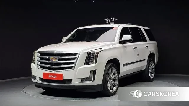 Cadillac Escalade 2018 Белый из Кореи