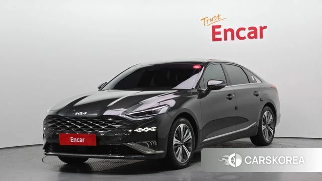 Kia K8 Hybrid 2023 Серый из Кореи