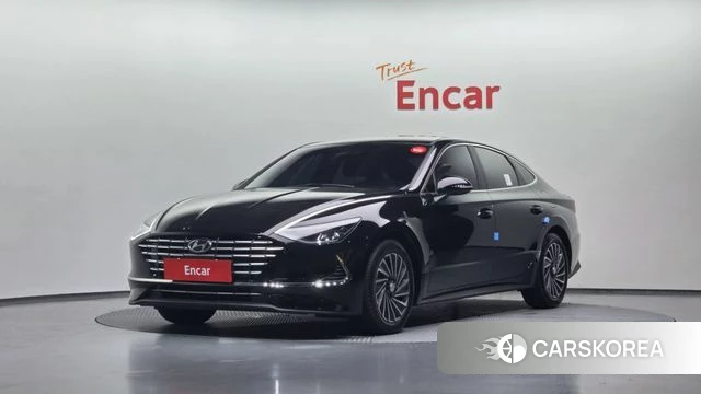 Hyundai Sonata Hybrid (DN8) 2023 Черный из Кореи
