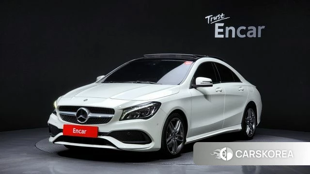 Mercedes-Benz CLA-Class C117 2018 Белый из Кореи