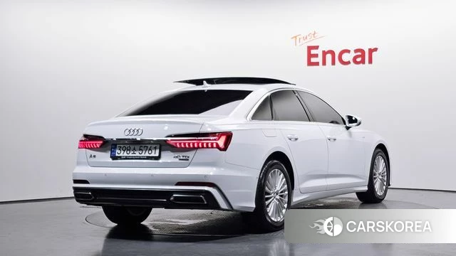 Audi A6 (C8) 2020 Белый из Кореи