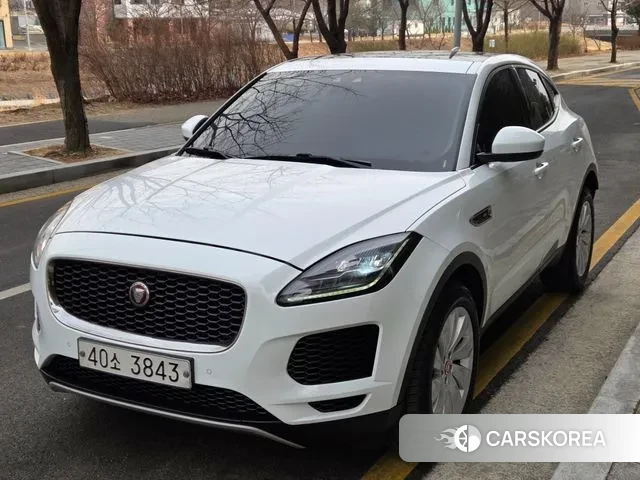 Jaguar E-PACE 2018 Белый из Кореи