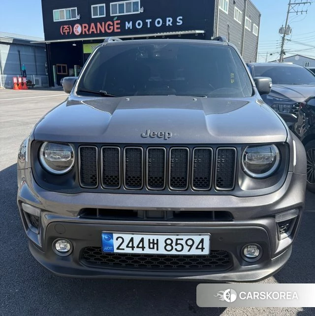 Jeep Renegade 2021 Серый из Кореи