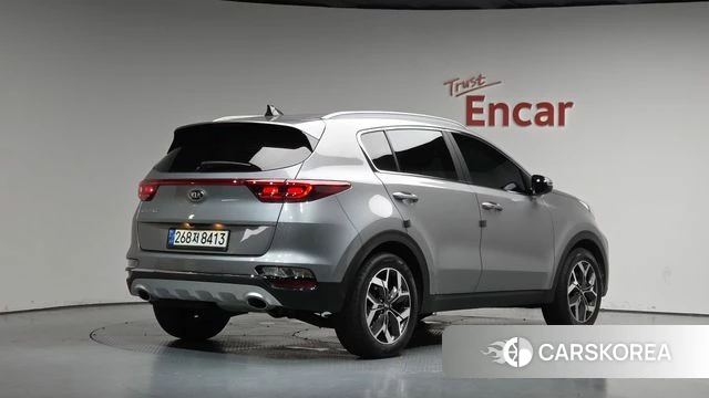 Kia Sportage The Bold 2021 Серый из Кореи