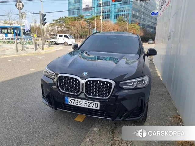 BMW X4 (G02) 2024 Черный из Кореи