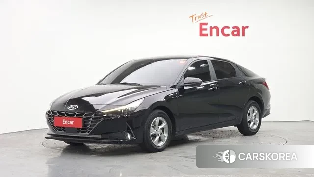 Hyundai Avante (CN7) 2022 Черный из Кореи