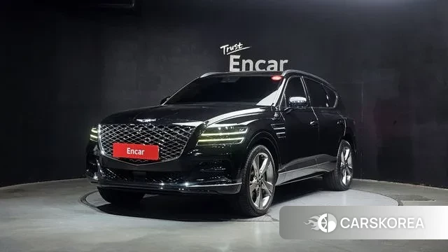 Genesis GV80 2022 Черный из Кореи