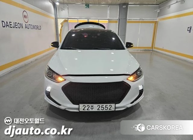 Hyundai Avante AD 2018 Белый из Кореи