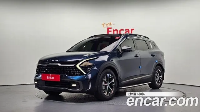 Kia Sportage 5th Generation Hybrid 2022 Синий из Кореи