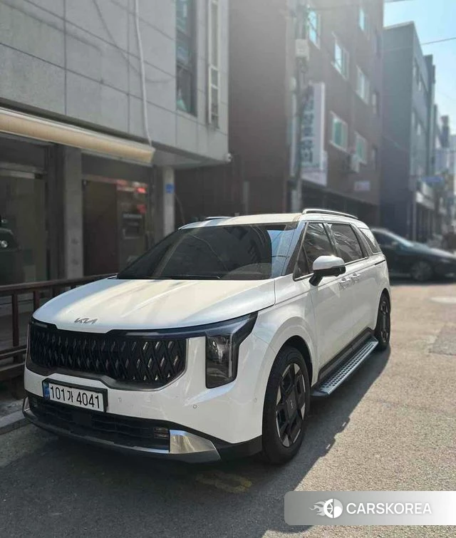 Kia The New Carnival 4th Generation 2024 Белый из Кореи