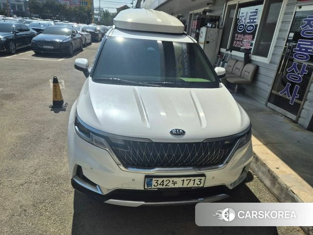 Kia Carnival 4th generation 2021 Белый из Кореи
