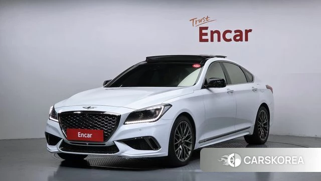 Genesis G80 2019 Белый из Кореи