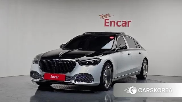 Mercedes-Benz S-Class W223 2023 Белый из Кореи