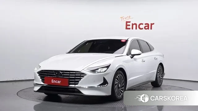 Hyundai Sonata Hybrid (DN8) 2022 Белый из Кореи