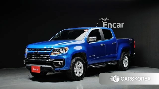 Chevrolet (GM Daewoo) Real New Colorado 2022 Синий из Кореи