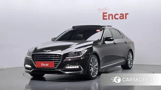 Genesis G80 2018 Коричневый из Кореи