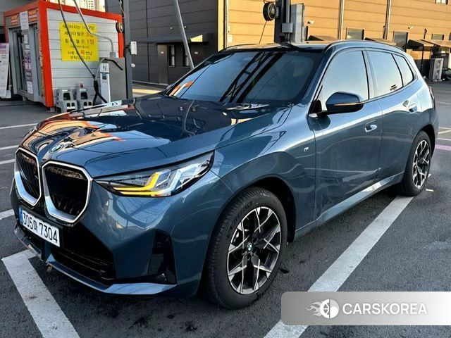BMW X3 (G45) 2025 Небесно-голубой из Кореи