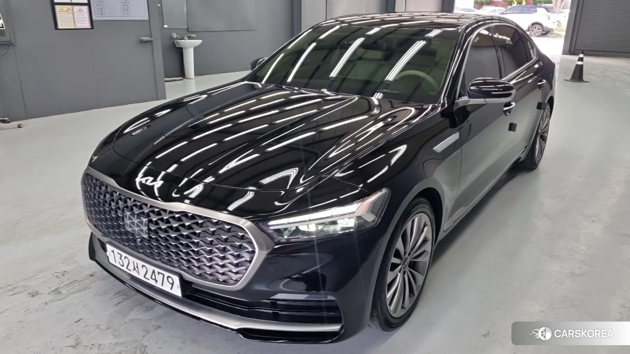 Kia The New K9 2nd generation 2021 Черный из Кореи
