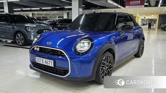 Mini Cooper S Convertible 4th Generation 2025 Синий из Кореи