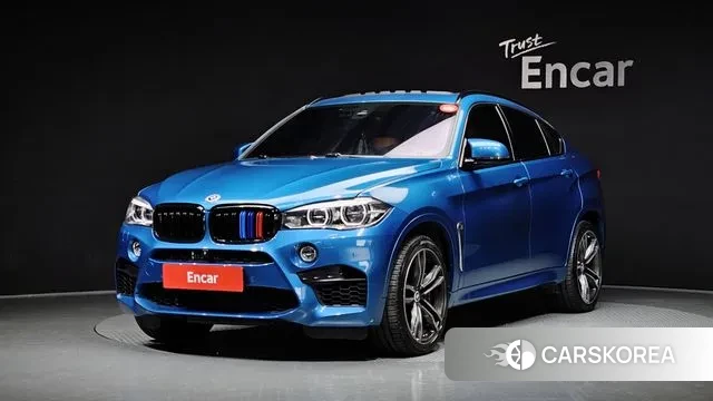 BMW X6M (F16) 2019 Синий из Кореи