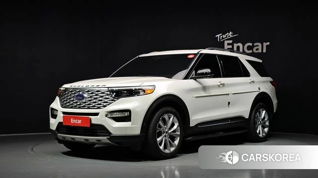 Ford Explorer 6th Generation 2021 Белый из Кореи