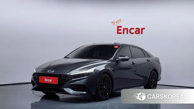 Hyundai Avante (CN7) 2020 Серый из Кореи